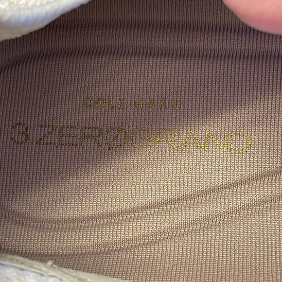 Cole Haan ZEROGRAND white sneakers tennis shoes, size 9 - Picture 6 of 12